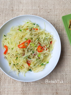 Foto resep Oseng Pepaya Muda Rebon