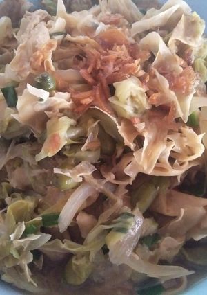 Foto resep Tumis kembang turi mix kembang tahu (kulit tahu)
