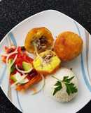 Papas/ patatas rellenas
