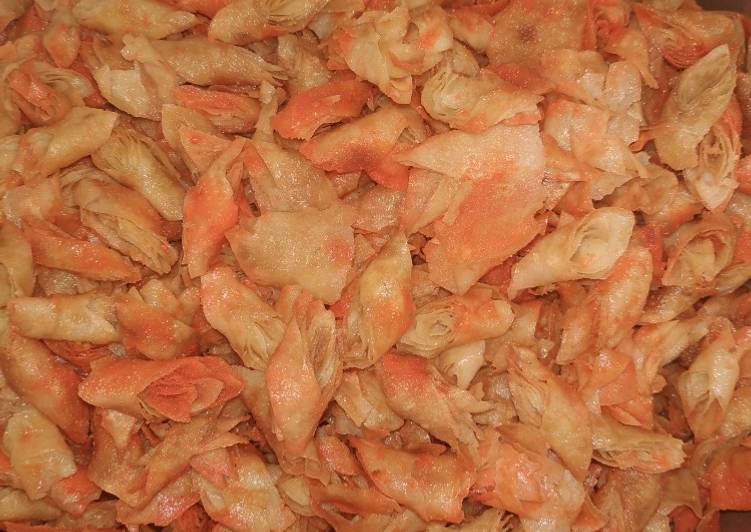 Keripik lumpia balado enak dan simple