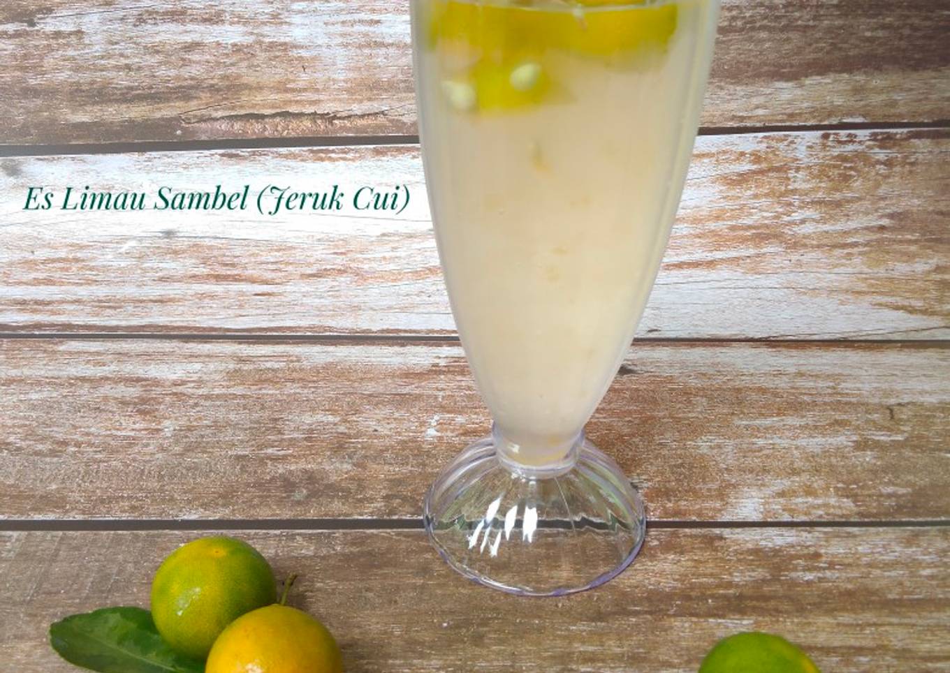 273. Es Limau Sambel (Jeruk Cui)