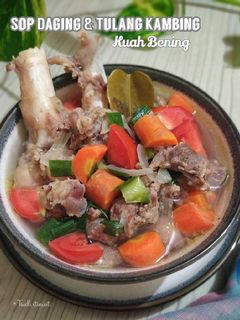 Foto resep Sop Daging dan Tulang Kambing Kuah Bening