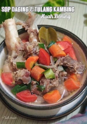 Foto resep Sop Daging dan Tulang Kambing Kuah Bening