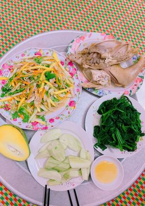 Hình của món Gỏi gà.