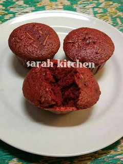 Foto resep Red Velvet Cup Cake Ekonomis