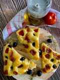 خبز الفوكاتشيا الايطالي 🍕🇮🇹