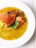 Arroz caldoso con cangrejos