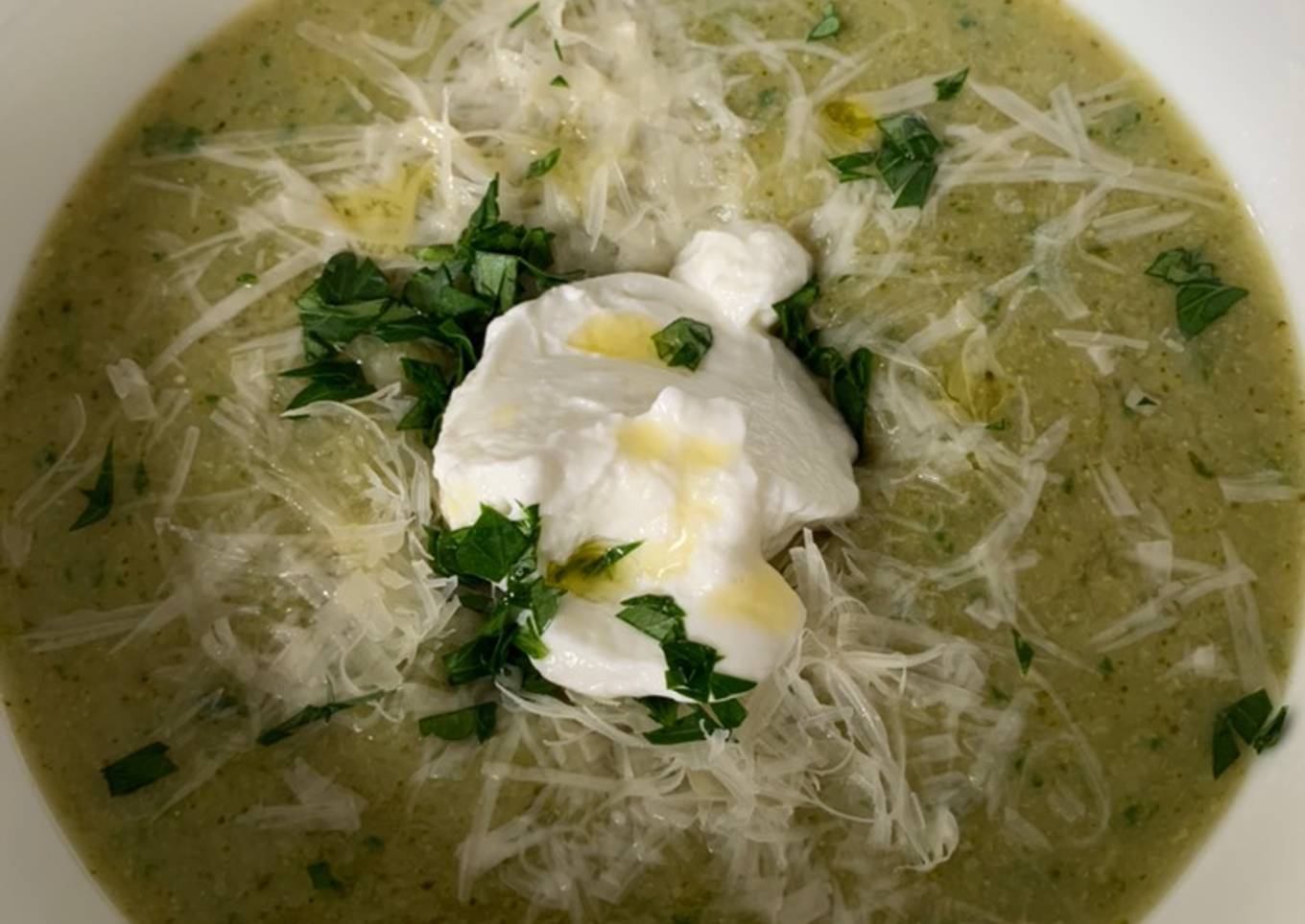 Broccoli and Celery Soup