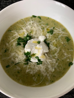 A picture of Broccoli and Celery Soup.