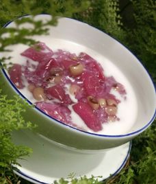 chè đậu trắng sake