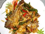 Ikan kembung Tumis asam jawa