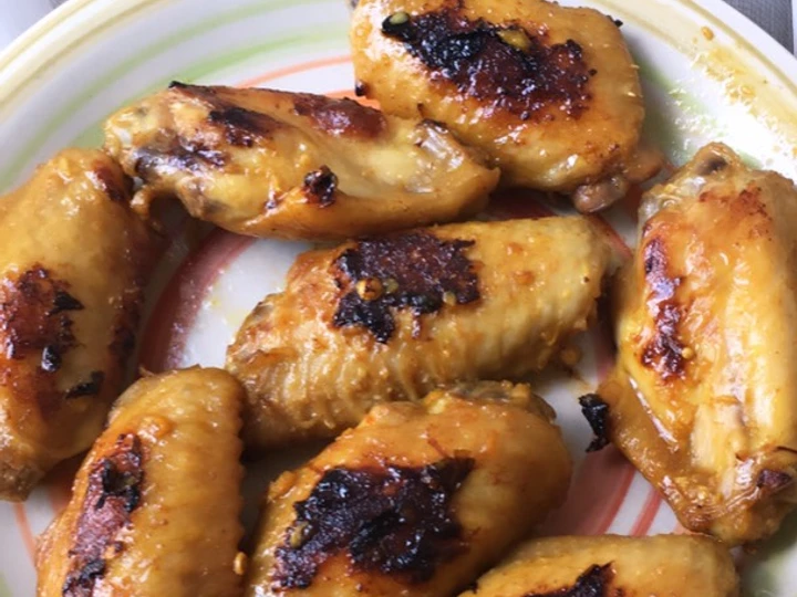 Langkah Mudah untuk Menyiapkan Resep Chicken wings bumbu madu tanpa oven yang Uenak Anti Ribet, Bikin Ngiler