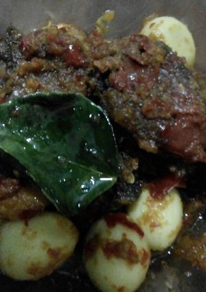 Foto resep Tongkol with telor puyuh cabe pedas