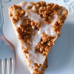 Streusel coffee cake A picture of Streusel coffee cake.