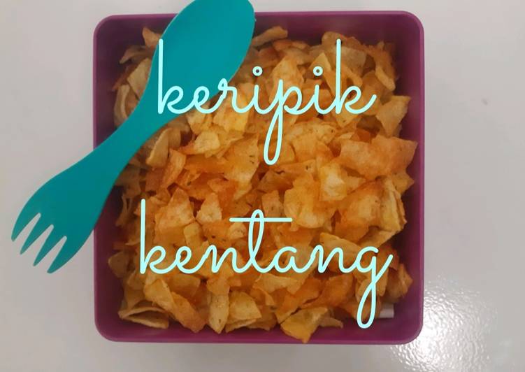 Resep Mudah Keripik kentang serbaguna Enak Bergizi