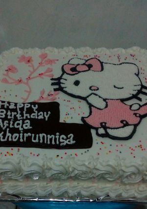 Foto resep Base cake untuk birthday cake