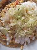 Champion's Breakfast 1.8: Round Huaraches with Scrambled Eggs