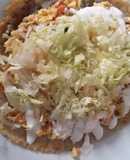 Desayuno de campeones 1.8 Huaraches redondos con huevo revuelto