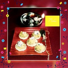 A picture of Moong dal canapes.