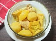 Gambar opor ayam tahu