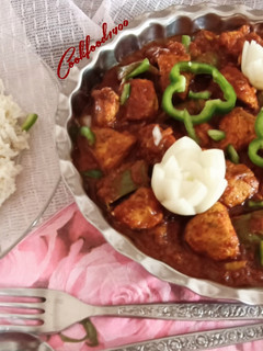 عکسی از دستور خوراک مرغ هندی (Chicken jalfrezi)