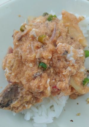 รูปของ ปลากระป๋องไข่ข้นราดข้าว#46