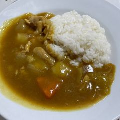 Japanese chicken curry (Vermont Curry) A picture of Japanese chicken curry (Vermont Curry).