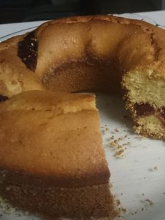 Foto de Bolo de Fubá com Goiabada