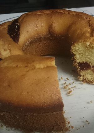 Foto de Bolo de Fubá com Goiabada