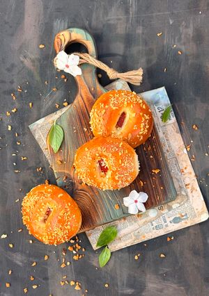 عکسی از دستور بالشتک سوسیس