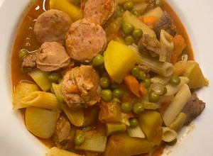 Una foto de Guisado de carne (ingredientes aptos para Celíacos)