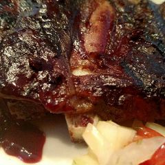 A picture of Blueberry Chipotle Barbeque Sauce.