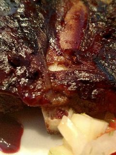 A picture of Blueberry Chipotle Barbeque Sauce.