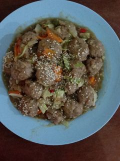Foto resep Bakso sapi lada hitam