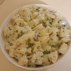 A picture of Potato salad.