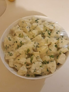 A picture of Potato salad.