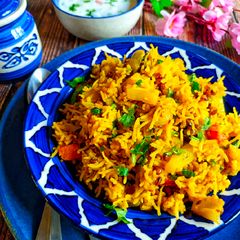 Masoor Pulao / Pulav A picture of Masoor Pulao / Pulav.