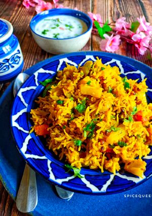 A picture of Masoor Pulao / Pulav.