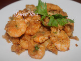 Udang saus telor asin