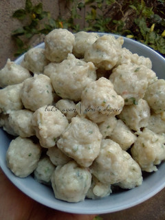 Foto resep Bakso ayam kenyal simple