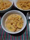 344. Kolak Pisang Pasta Fusilli Singkong