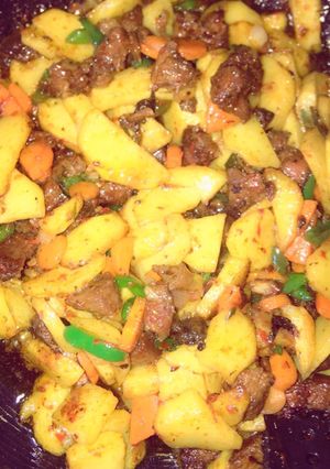 Potato casserole ainihin hoton girkin