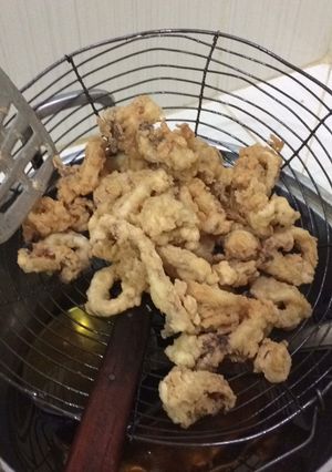 Foto resep Cumi crispy siram saus tiram