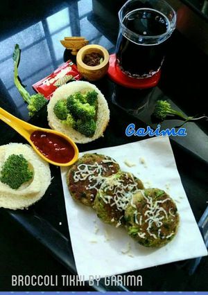 A picture of Broccoli Cheese Tikki.