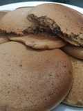 Pancake al caffè con gocce di cioccolato