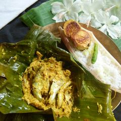 Steamed Small fish pocket A picture of Steamed Small fish pocket.