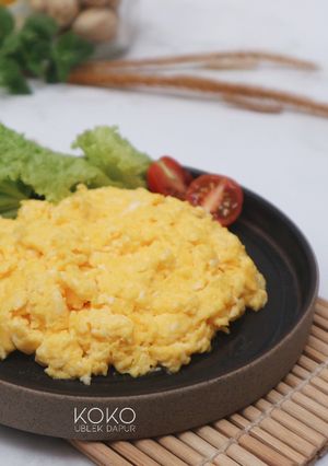 Foto resep Scrambled Eggs with Extra Cheese