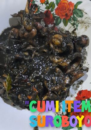 Foto resep Cumi Item Suroboyo
