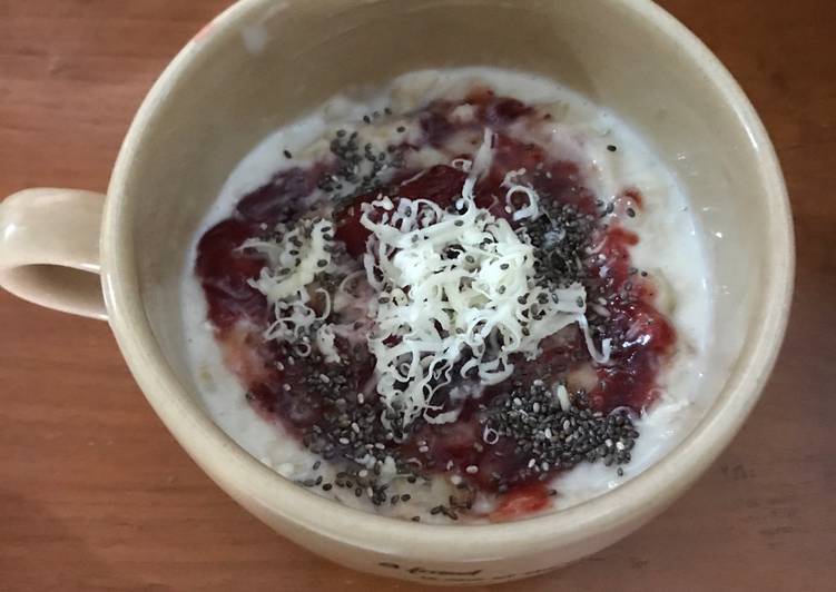 Resep Soy-Berry oat cheese, Super