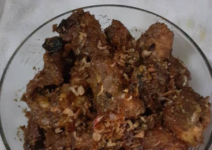 Resep Royco Chicken Salted Egg oleh La Evney Foodies Cookpad